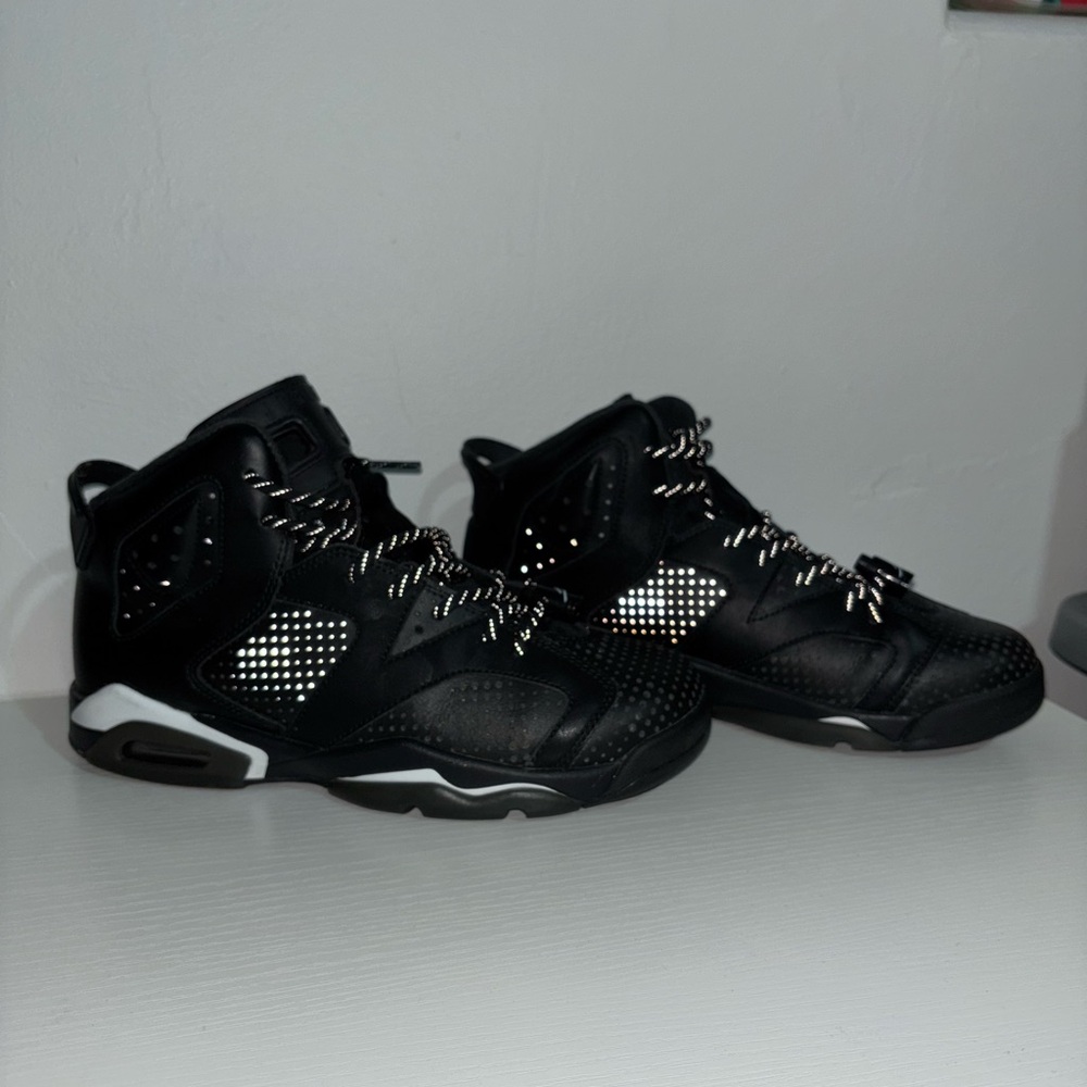 Air Jordan 6 Retro  “Black Cat” Sneakers (Women’s 8/ Youth 7Y)